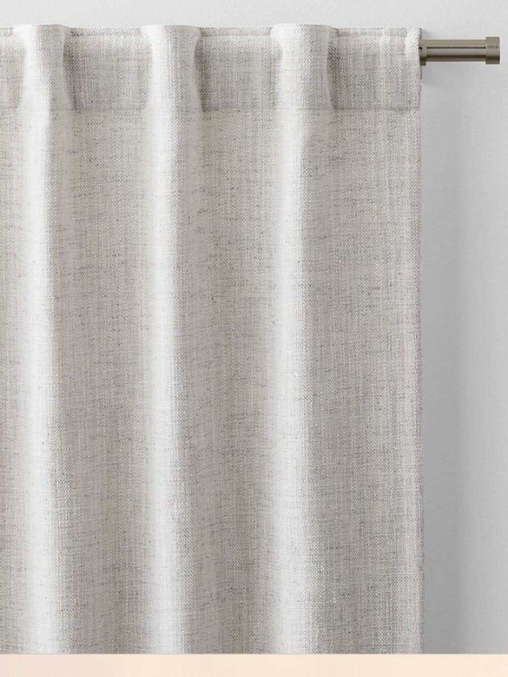 Crate & Barrel 10 foot Curtain Panels